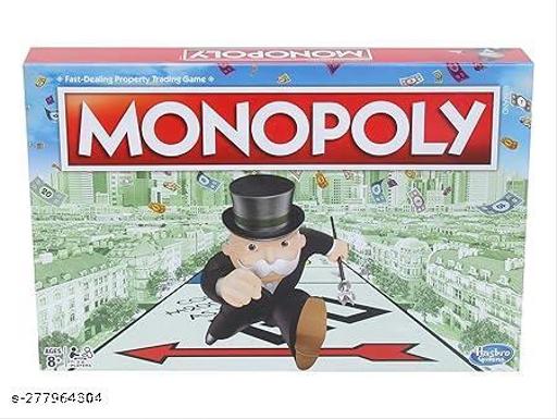 MONOPOLY Board Game for Families & Kids Ages 8+
