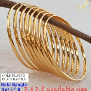 Plain Gold Plated Bangle