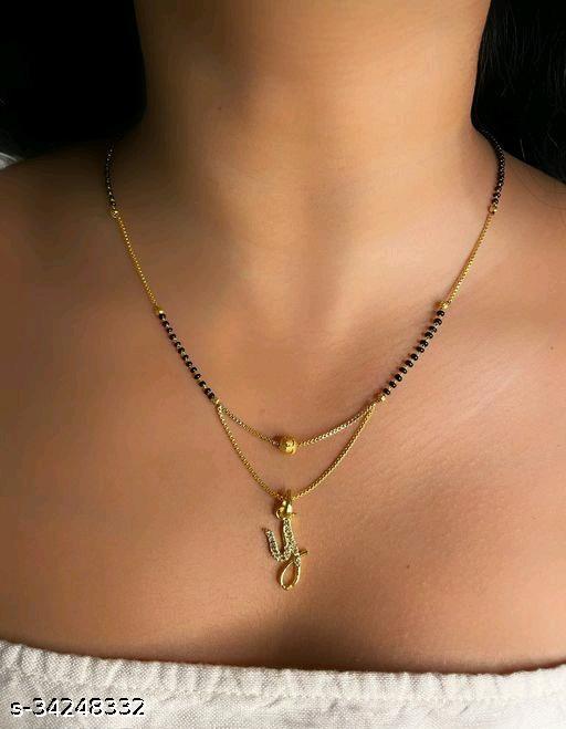 Colorful Mangalsutras – Premium Gold Plated, Adjustable