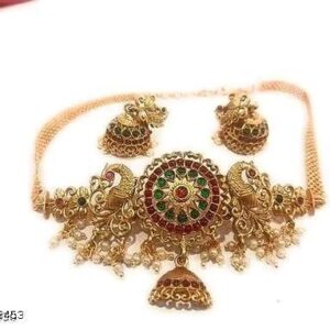 Indian Wedding Jewellery Set for Women & Girls – Maangalyam Choker