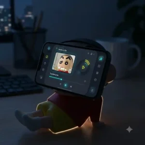 Cartoon Character Sitting Figurine Delights