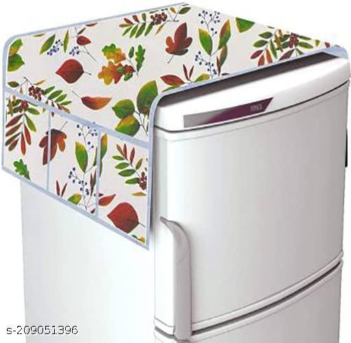 Shivam Creations Fridge Top Cover 21x39 Inches (Browntree) - Image 2