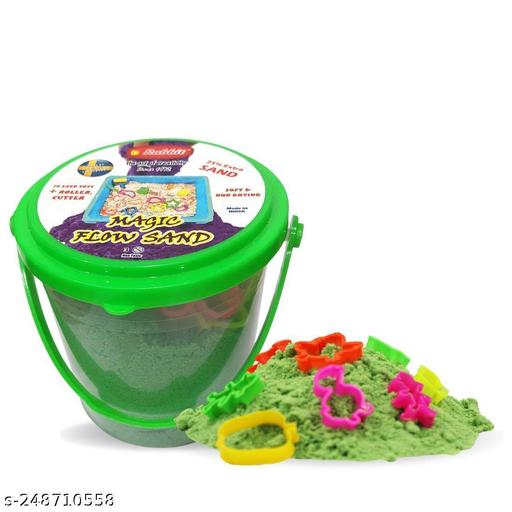 Rabbit Kinetic Sand for Kids 500g – 10 Molding Toys - Image 2