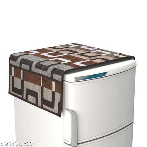 Shivam Creations Fridge Top Cover 21x39 Inches (Browntree) - Image 7