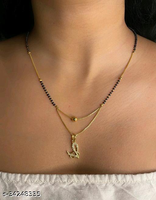 Colorful Mangalsutras – Premium Gold Plated, Adjustable - Image 5