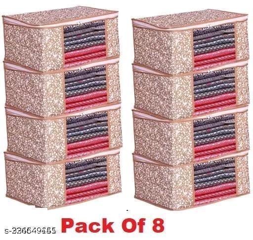NON WOVEN PRINTED SAREE COVER (Set of 8)