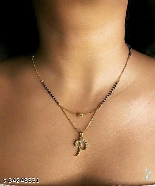 Colorful Mangalsutras – Premium Gold Plated, Adjustable - Image 3